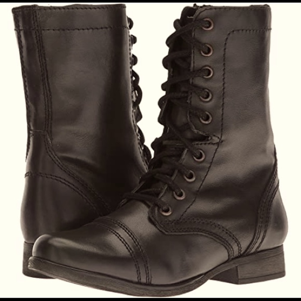 Steve Madden combat boots
